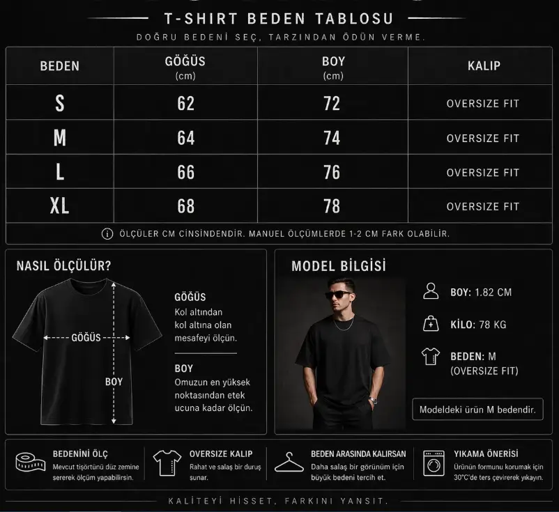 Takavar Paris Oversize Kesim Tasarım Tişört