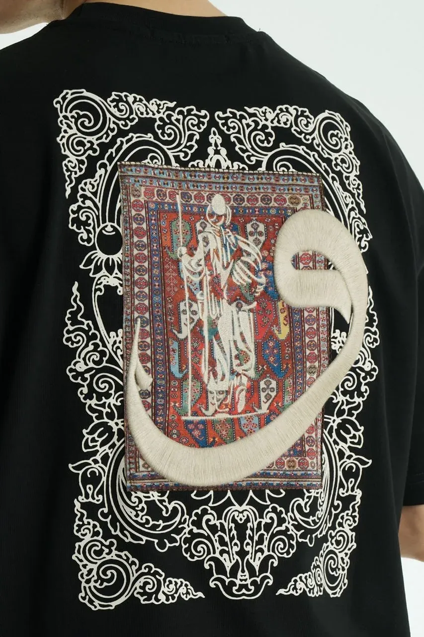Vety Oversize Kesim Özel Tasarım Erkek Tişört